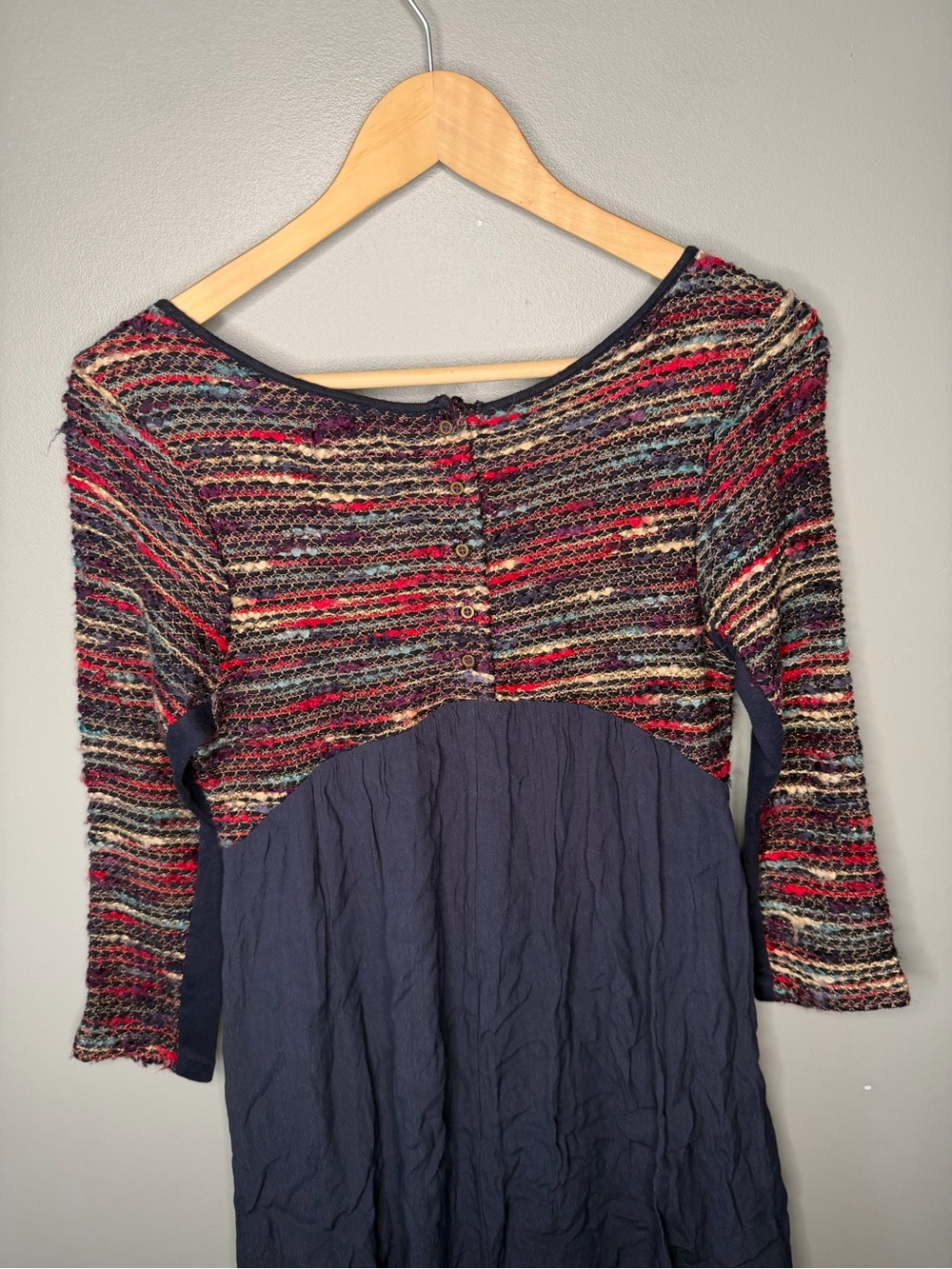 Anthropologie Maeve Marley Boucle Knit Mini Dress - Picture 7 of 11